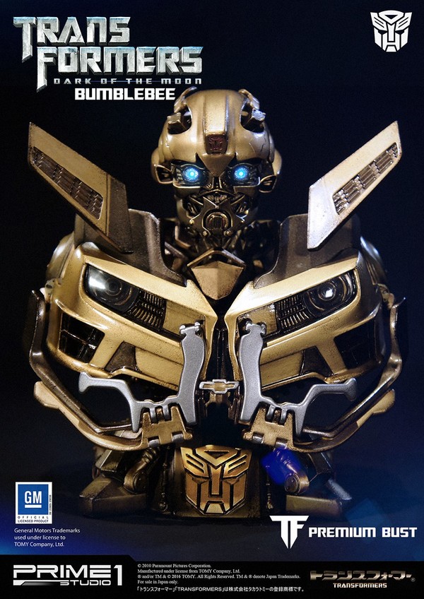 Bumble (Evolution 3, Gold Edition), Transformers: Dark Of The Moon, Prime 1 Studio, Pre-Painted